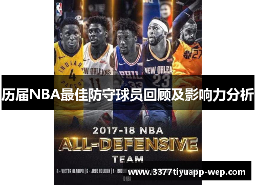 历届NBA最佳防守球员回顾及影响力分析